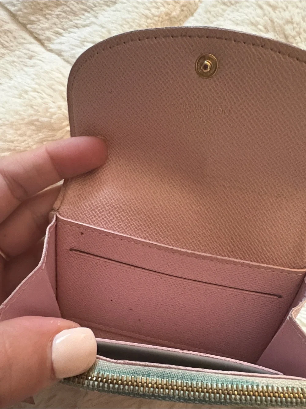 〰️ louis vuitton rosalie coin purse